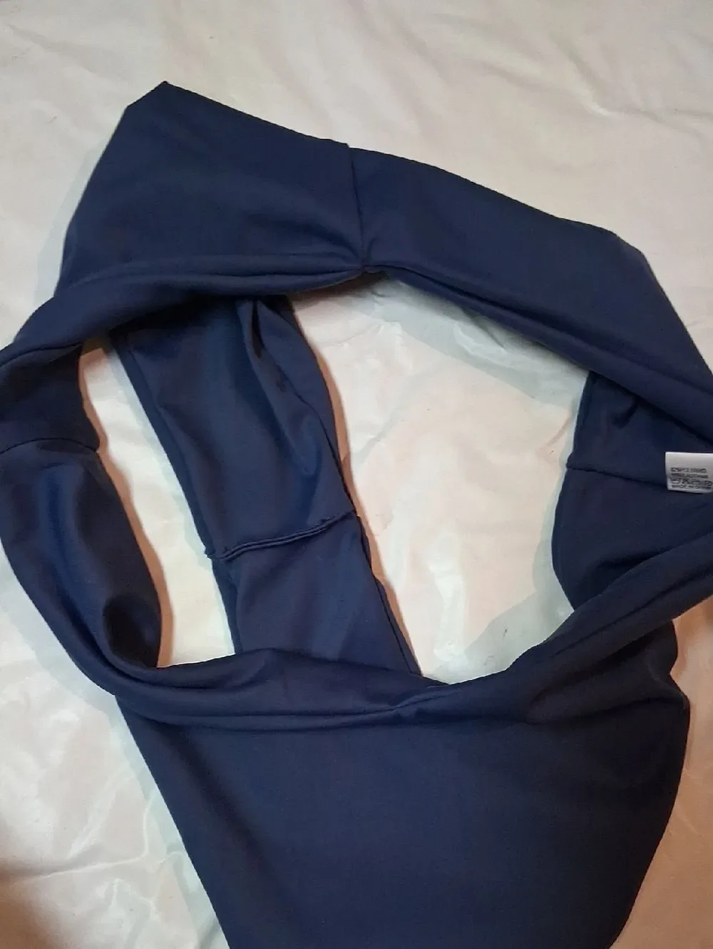 Women’s Navy Blue V-Front Bikini Set Size Small NWOT